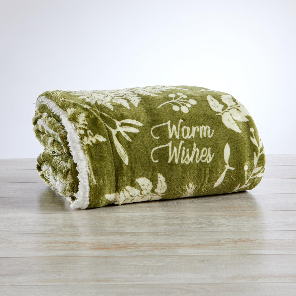 Holiday Sherpa Throw - Esmay Collection