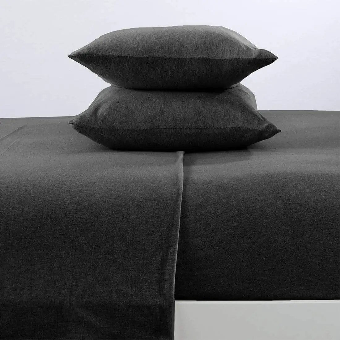 4-Piece Flannel Jersey Sheet - Cozy Flex Collection