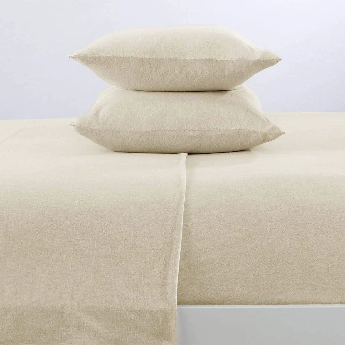 4-Piece Flannel Jersey Sheet - Cozy Flex Collection