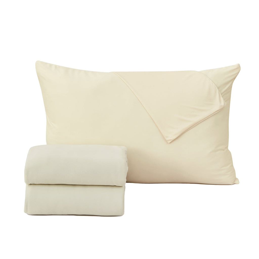 4-Piece Interlock Microfiber Sheet Set - Mackenna Collection