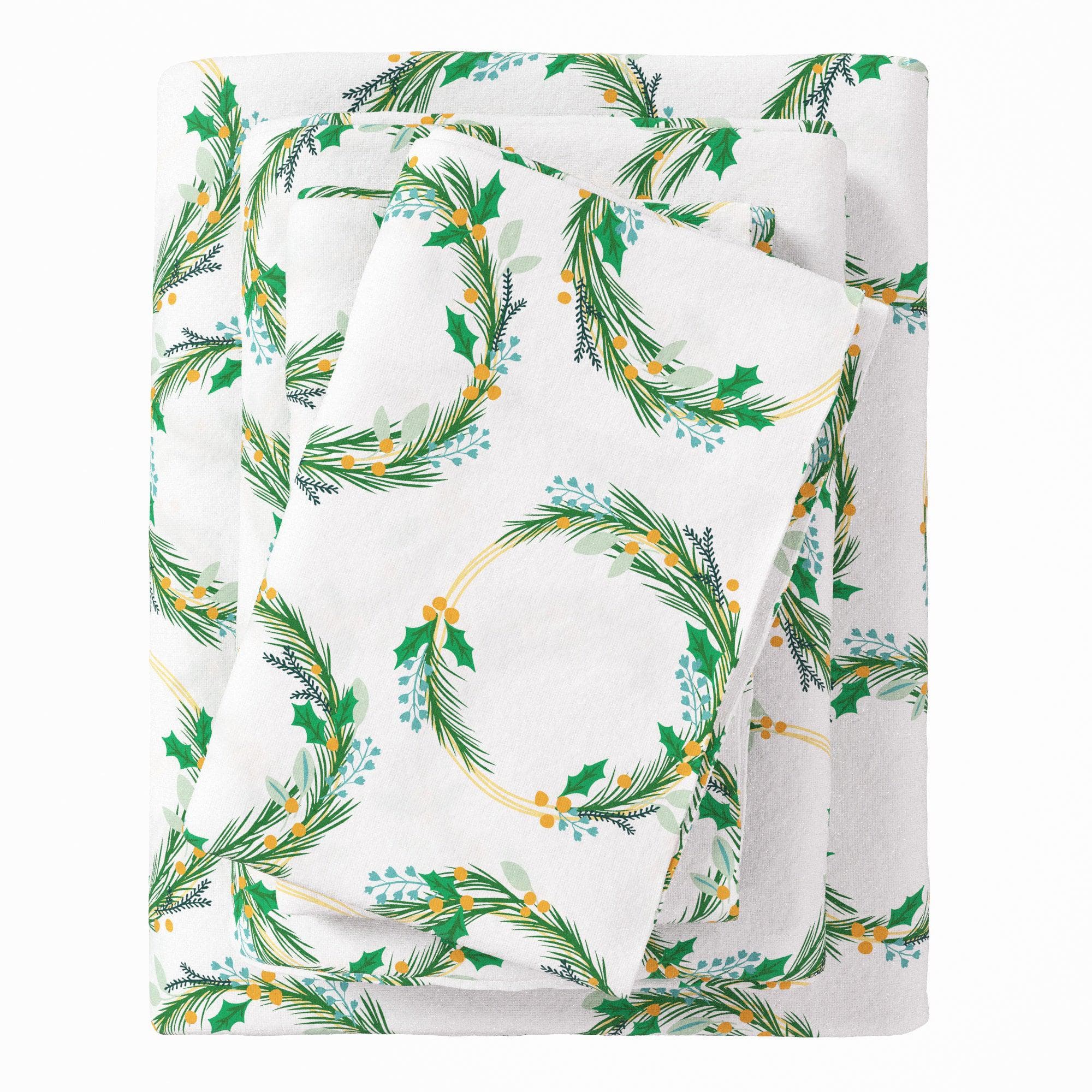 4-Piece Turkish Cotton Flannel Sheet - Lakeview Collection