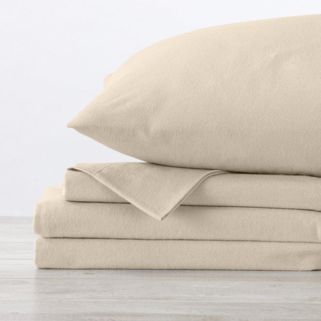 4-Piece Turkish Cotton Flannel Sheet - Raye Collection