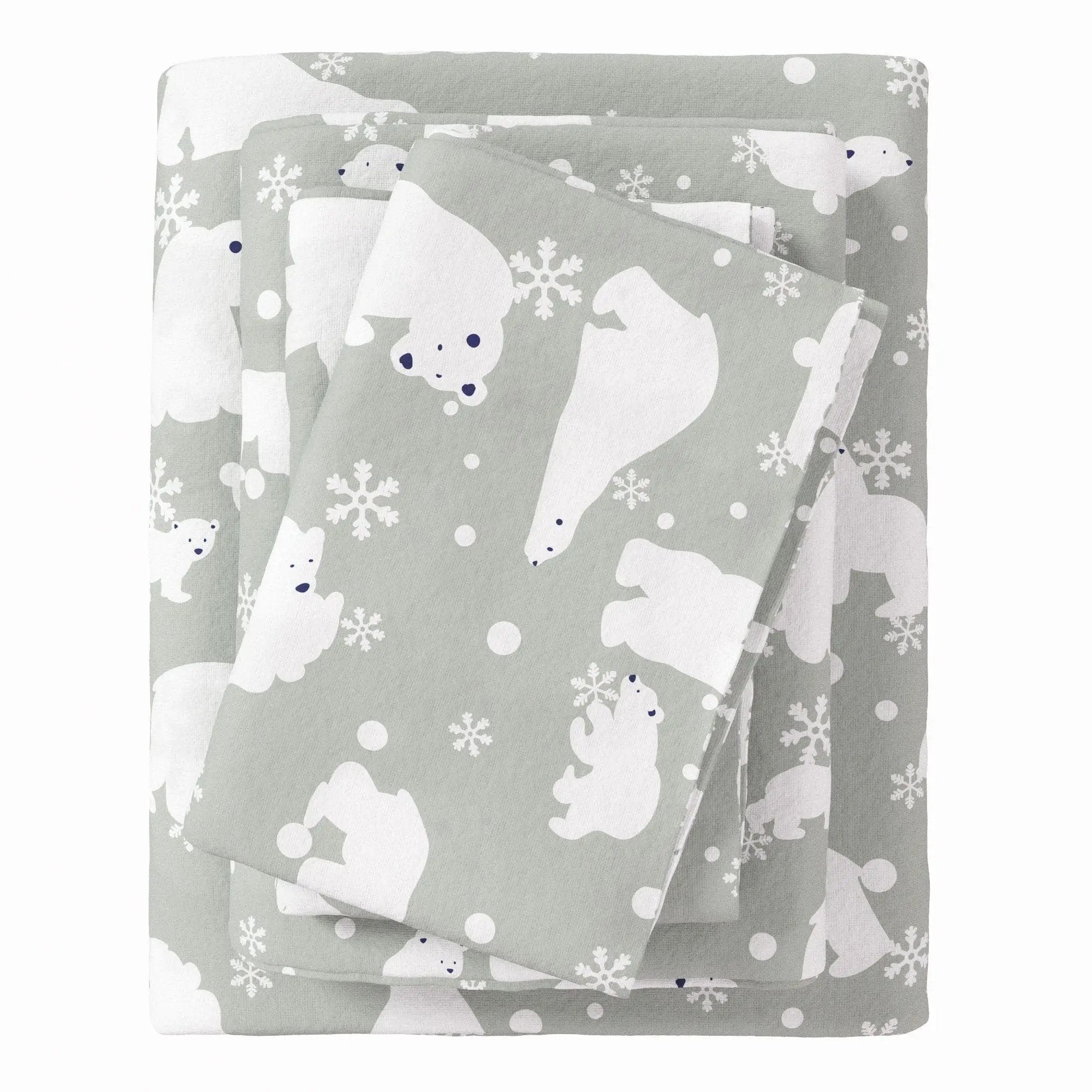 4-Piece Turkish Cotton Flannel Sheet - Stratton Collection