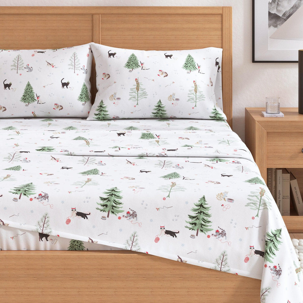 100% Turkish Cotton Flannel Sheet Sets - Boulder Collection