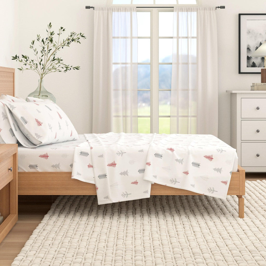 100% Turkish Cotton Flannel Sheet Sets - Boulder Collection