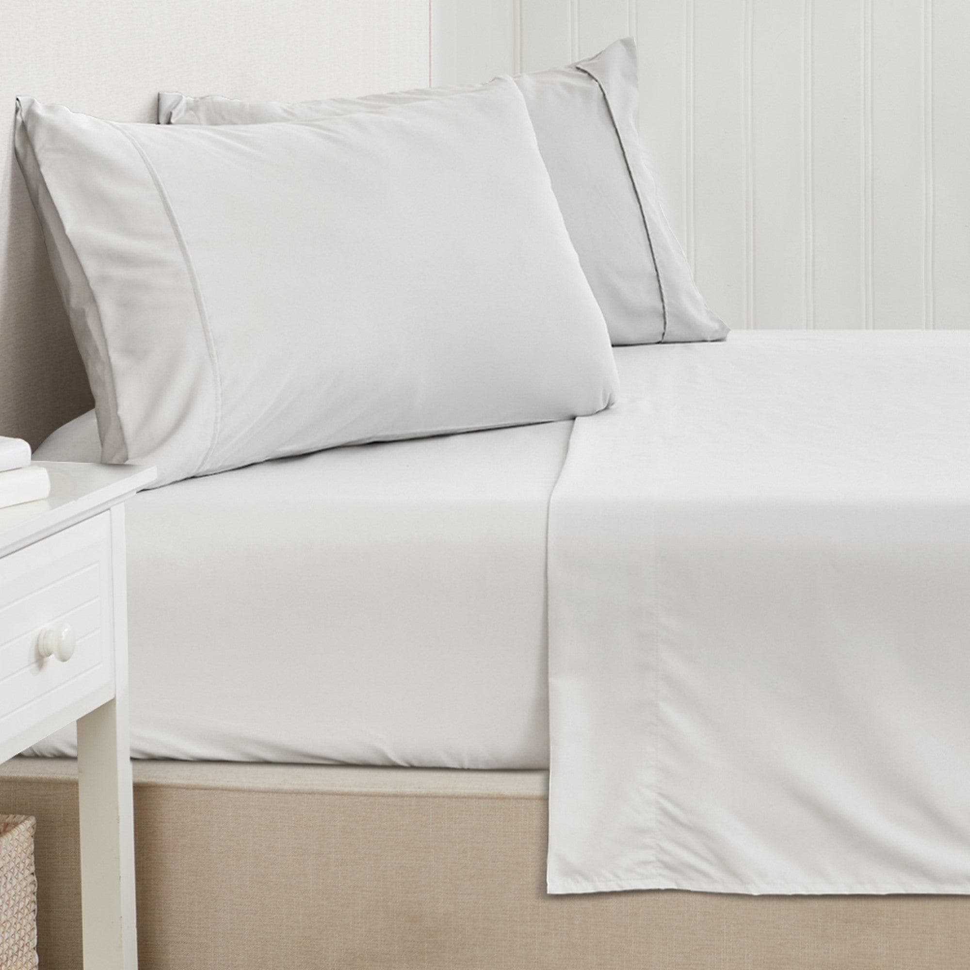 4 Piece Solid Microfiber Sheet - Amara Collection