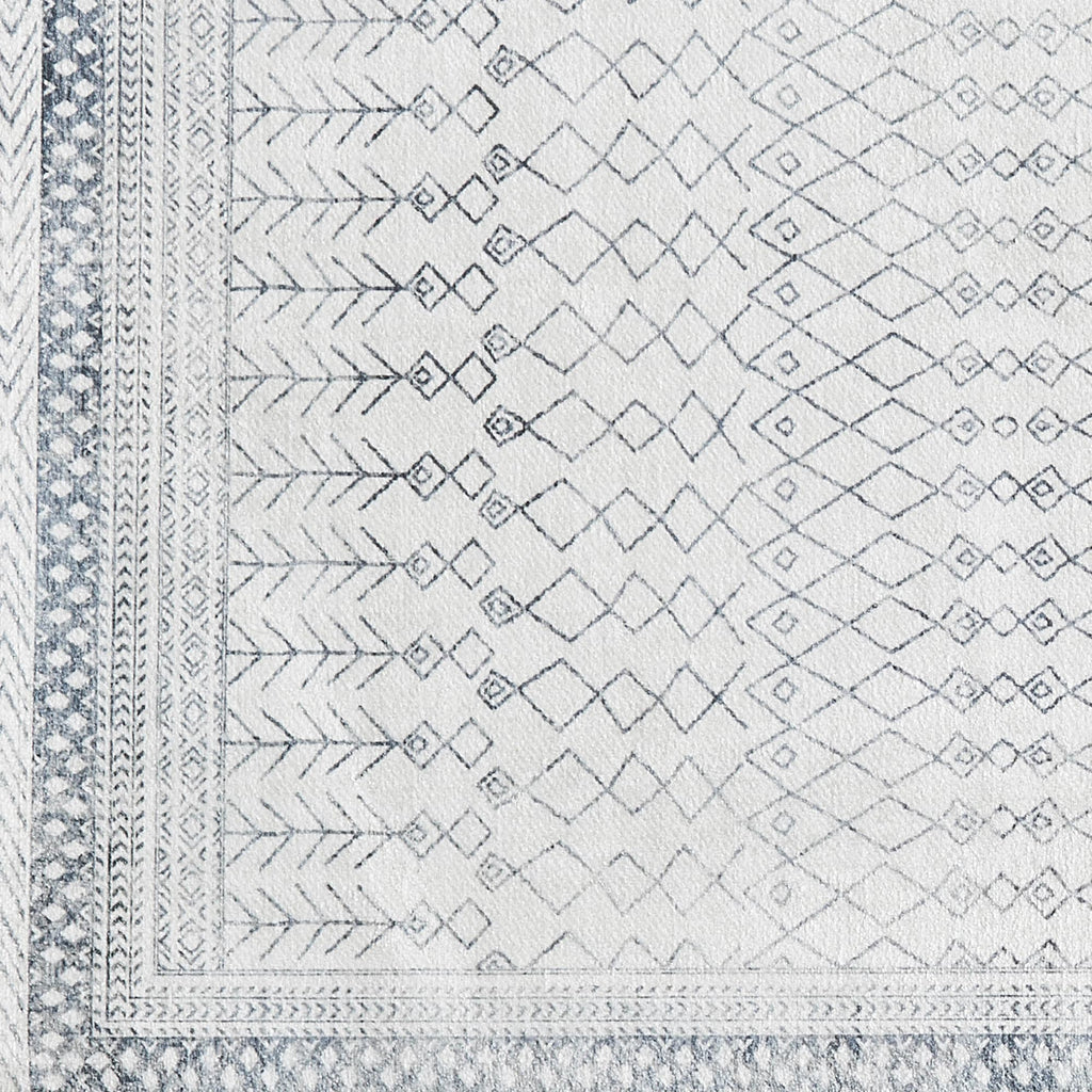 Distressed Moroccan Machine Washable Accent Area Rug 5' x 7' - Neve Collection