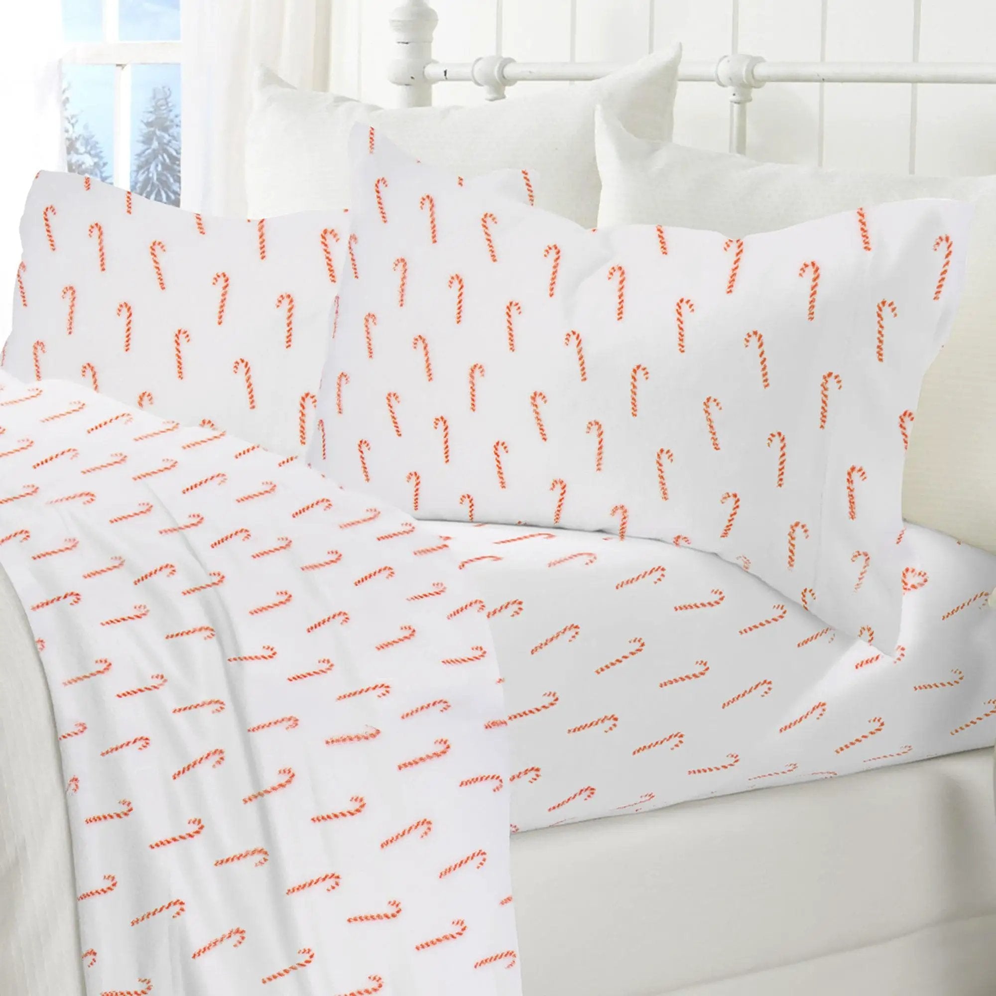 4-Piece Printed Plush Sheet - Velvet Luxe Collection