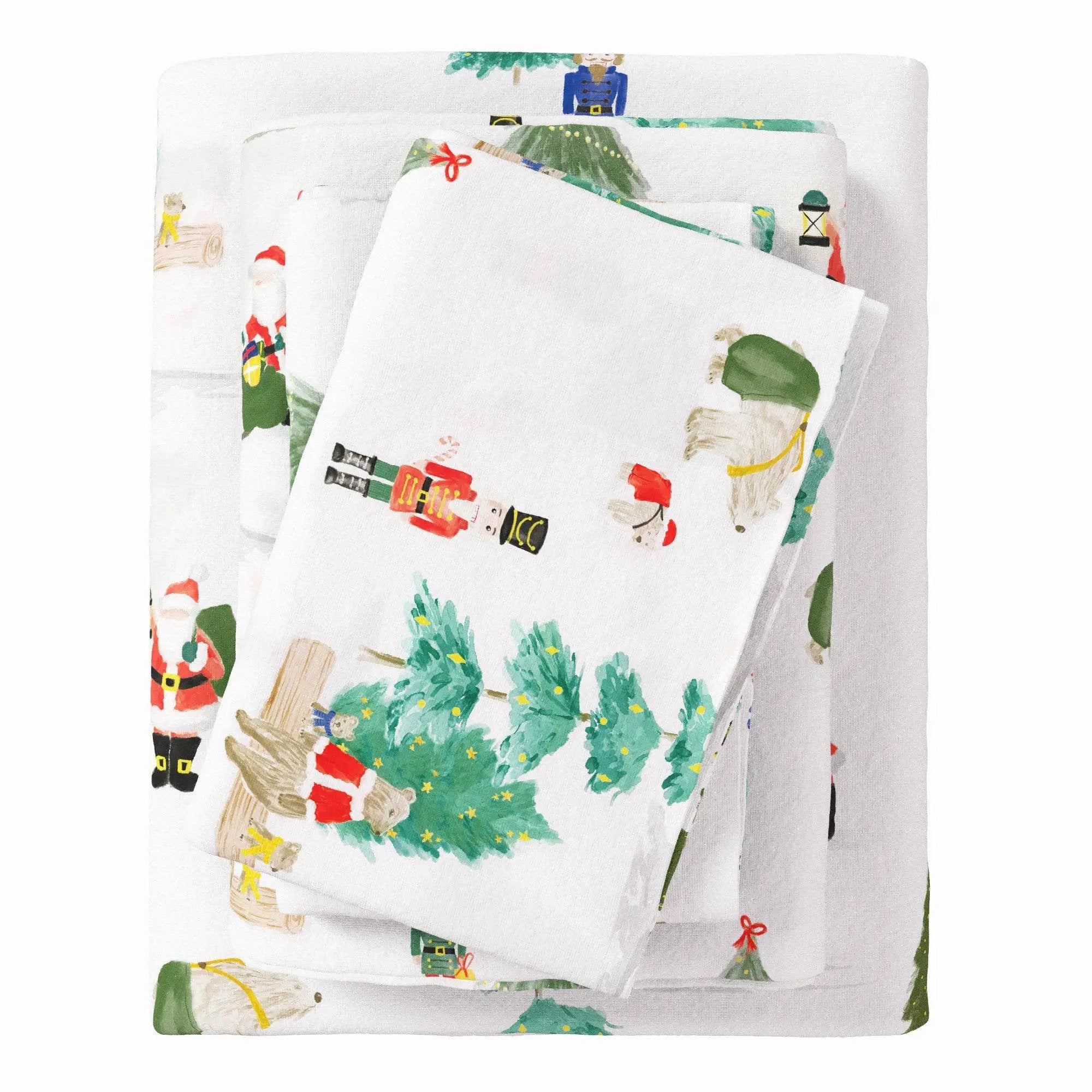 4-Piece Turkish Cotton Flannel Sheet - Whittaker Collection