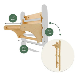 Gym Addition to the Climbing Ladders wooden ladder accessory for baby activity toys