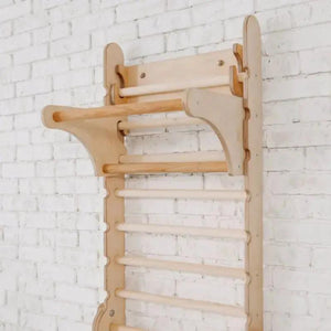 Gym Addition to the Climbing Ladders - Goodevas wooden ladder accessory for baby activity toys