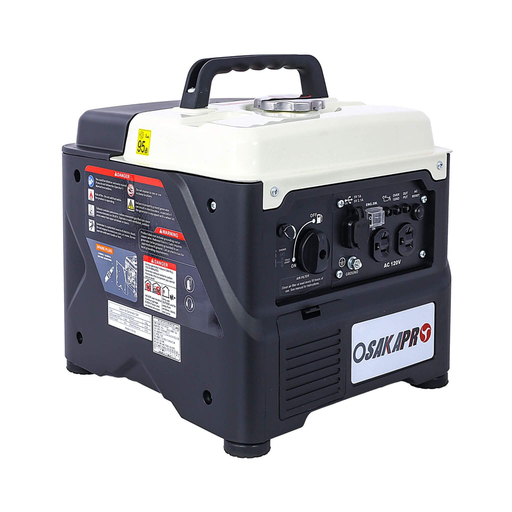 Heavy Duty 1200W Ultra-Quiet Portable Gas engine Inverter Generator (SAK54675)