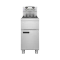 Heavy-Duty 120K BTU Commercial Stainless Steel 4-Burner Propane Deep Fryer (SAK64021)