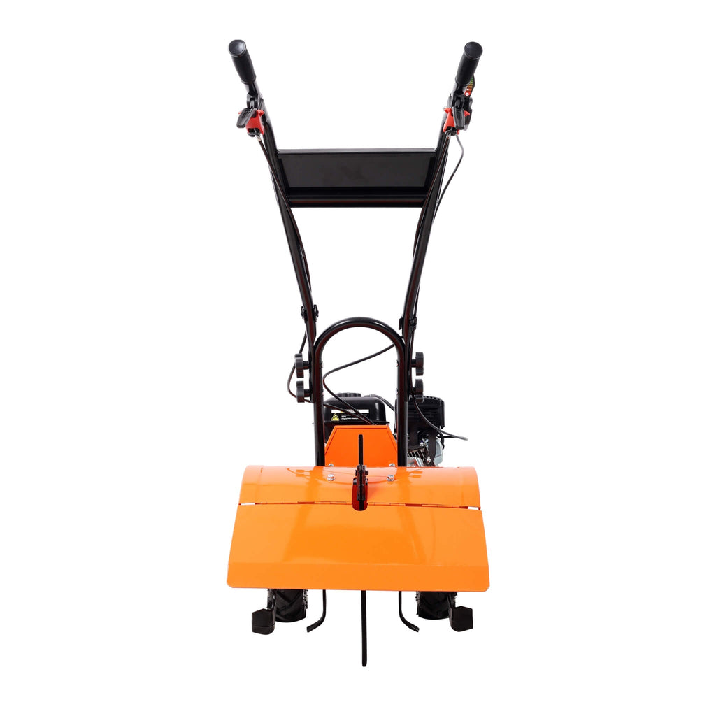Heavy Duty 7HP 212CC Rear Tine Power Tiller Gas Engine Garden Cultivator, 20 Inch (SAK83179)