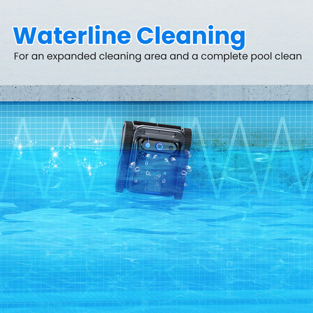 Heavy Duty Cordless Wall Climbing Robotic Pool Vacuum Cleaner (SAK80239)