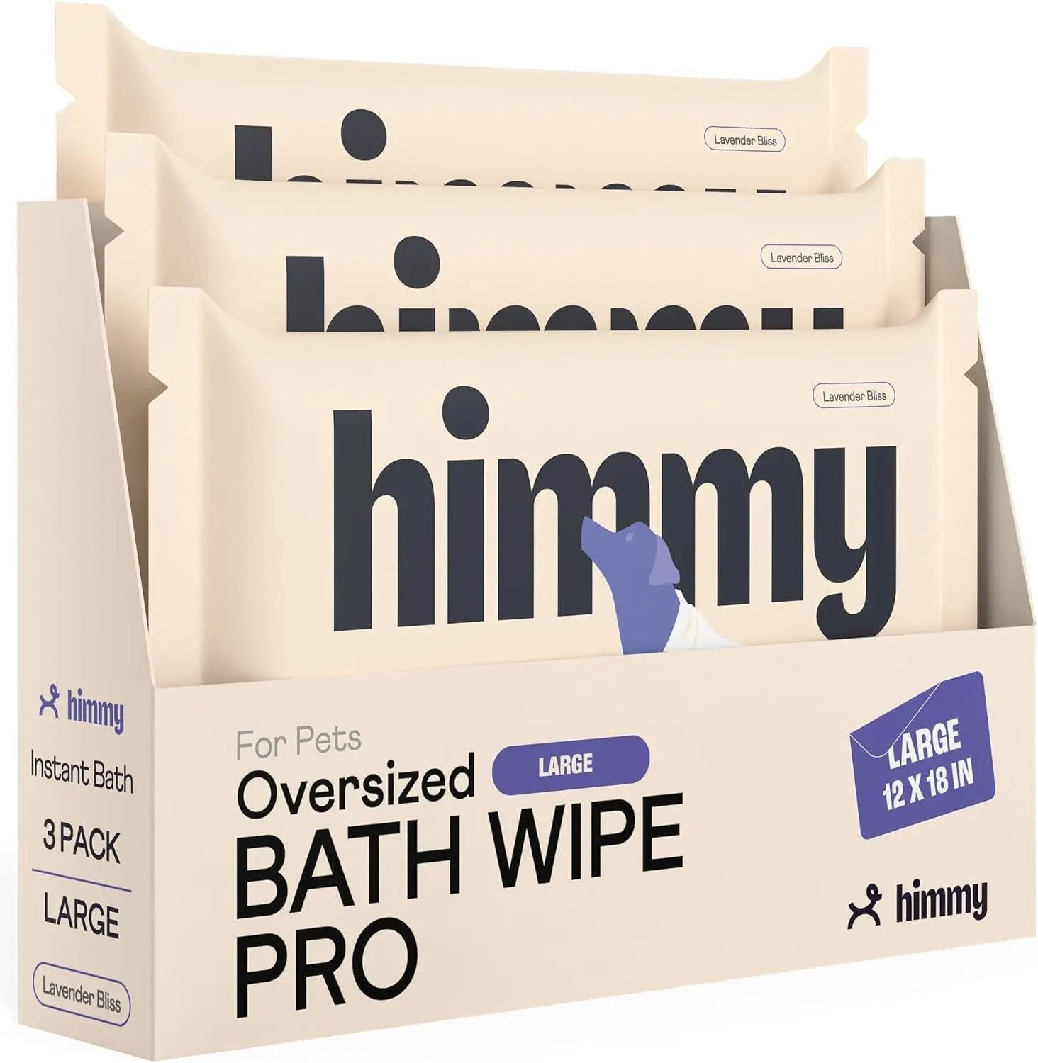 Himmy™ Large Pet Wipes for Dogs and Cats