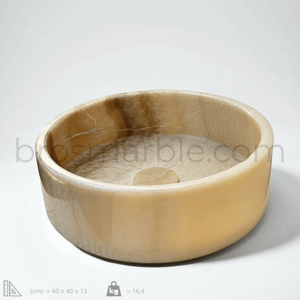Onyx Marble Sink
