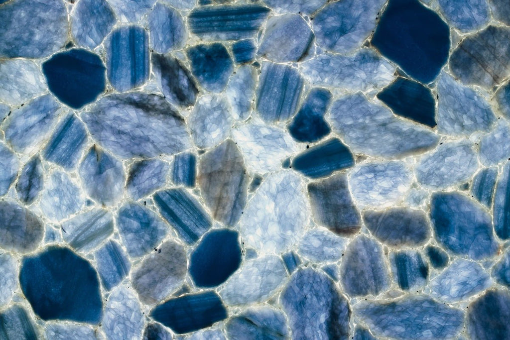 Ice Blue Calcite Gemstone