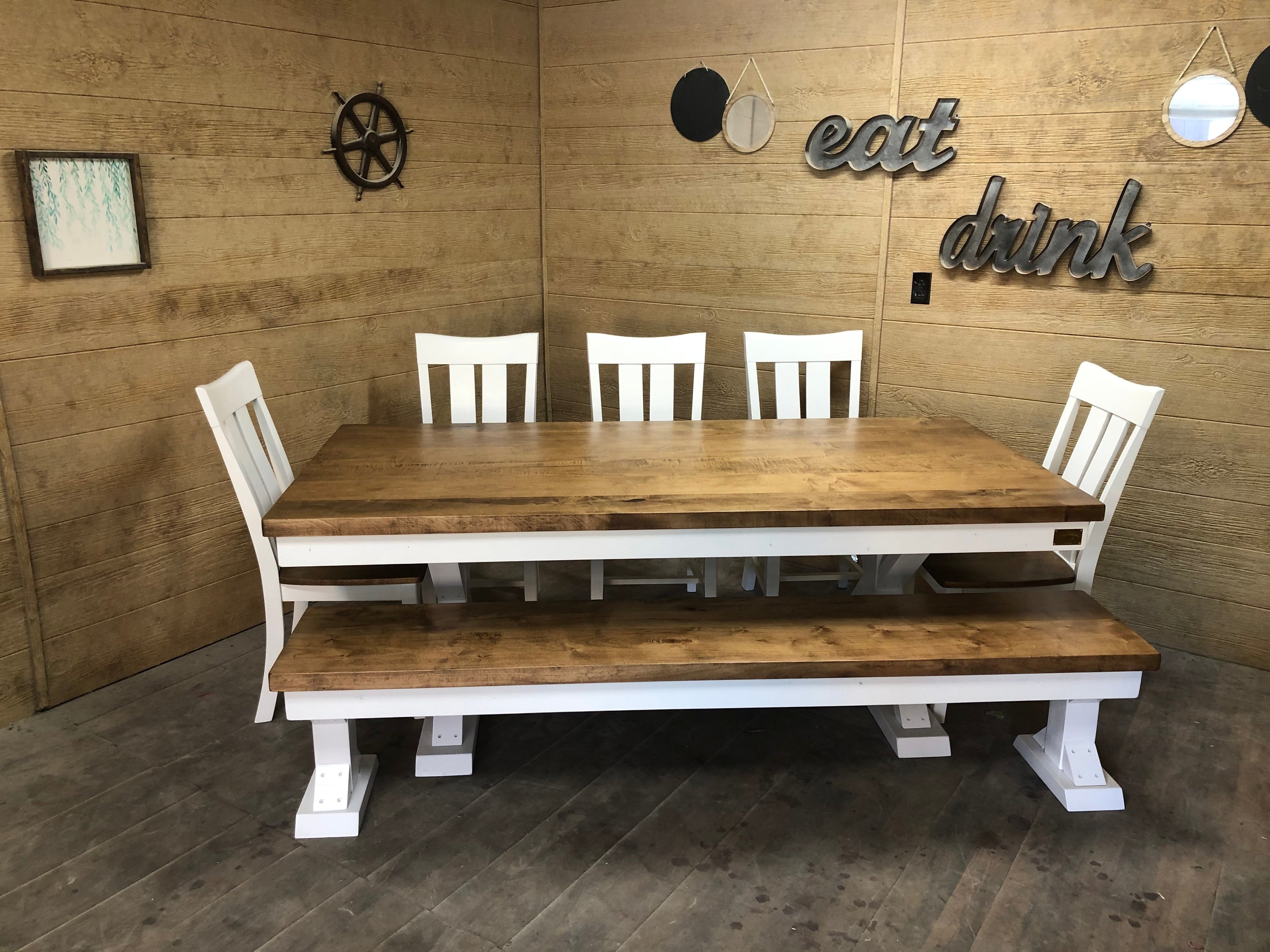 Trestle X Bench