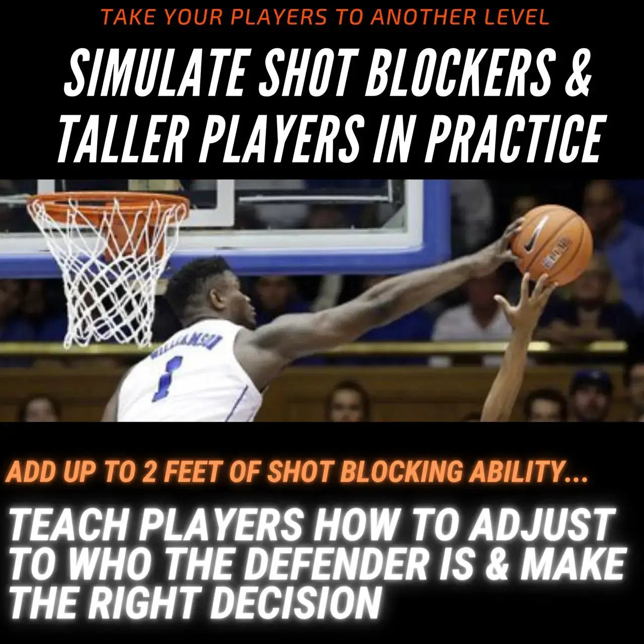 Defender Extender Basketball Training Pads by HoopsKing, basketball training aid for shot-blocking practice