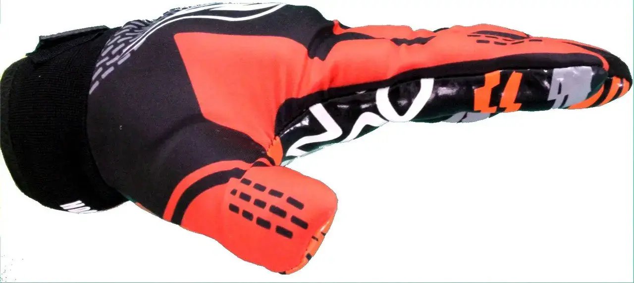 Hoop Handz Weighted Basketball Gloves by HoopsKing; red/black weighted training gear to boost hand speed