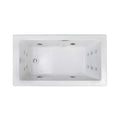 Jacuzzi Elara 72" Rectangle Whirlpool Bathtub With Left Drain [JELA7236WLR2HX] (SAK61507)