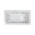 Jacuzzi Elara 72" Drop-In Whirlpool Bathtub With 10 AccuPro Jet [JELA7242WRL2HX] (SAK32651)