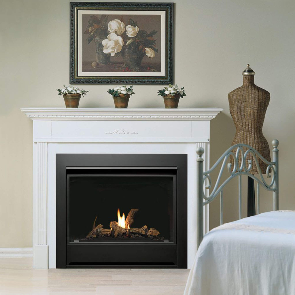 Kingsman Solara II ZCV 36" Zero Clearance Clean View Direct Vent Gas Fireplace (SAK85793)