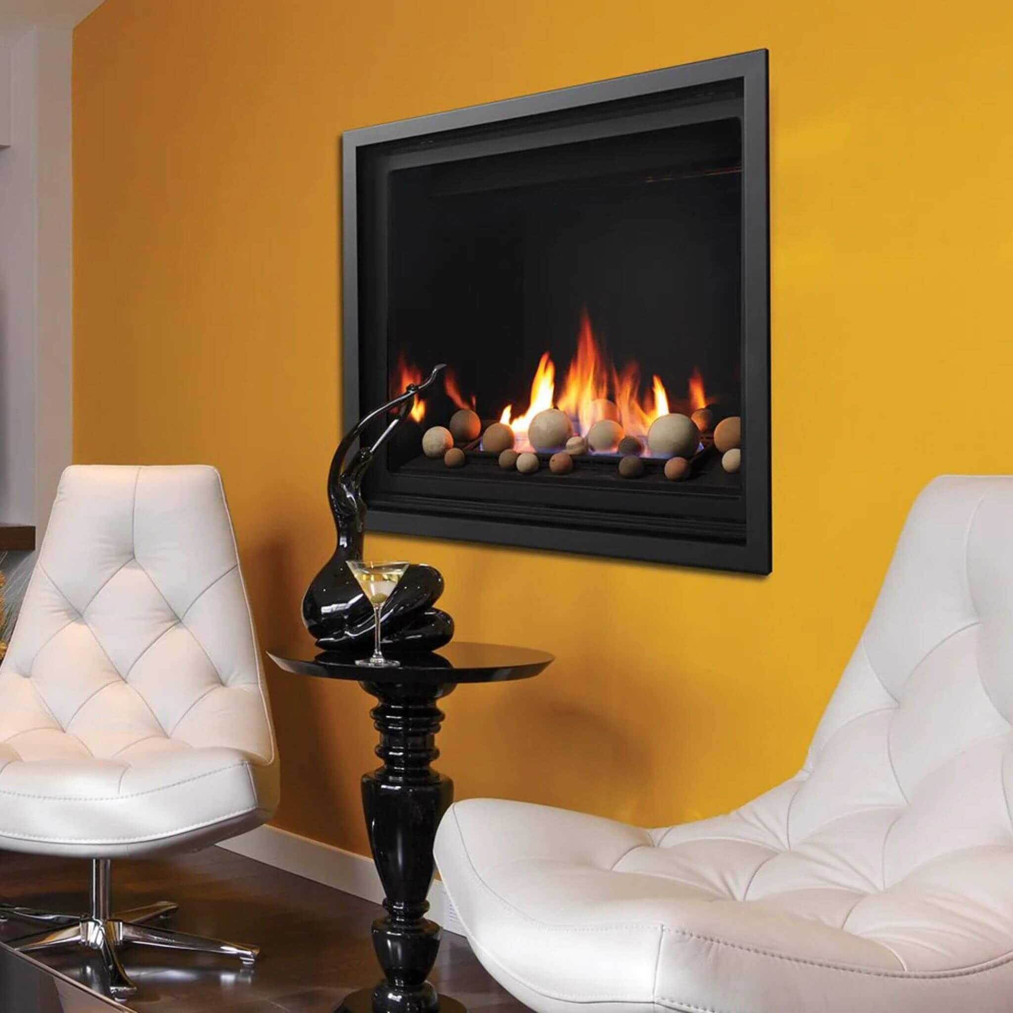 Kingsman ZCV Premium 39" Zero Clearance Direct Vent Fireplace (SAK58392)