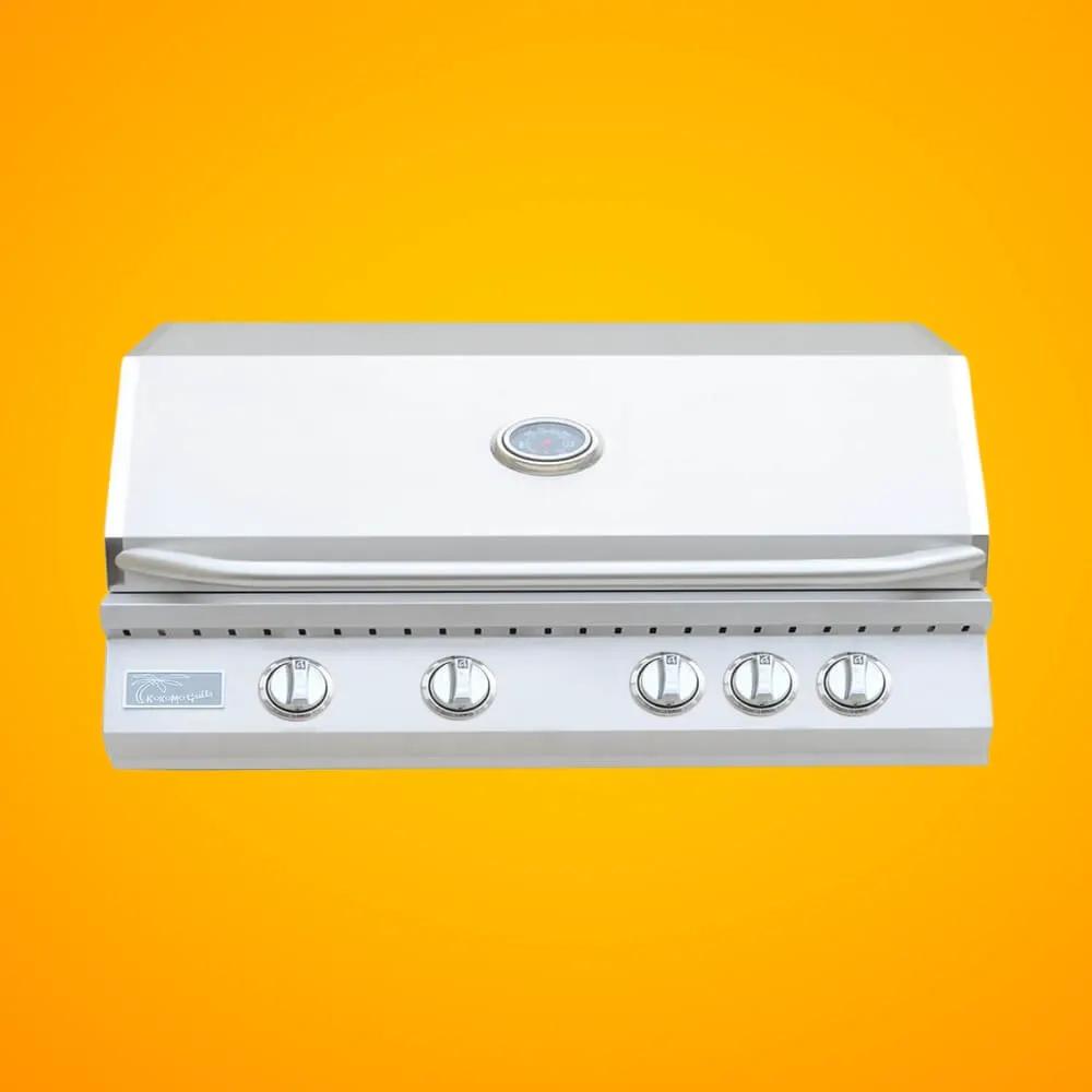 KoKoMo Grills 32" Heavy Duty 60K BTU LP/NG 4 Burner Built-In Stainless Steel Gas Grill (SAK25317)