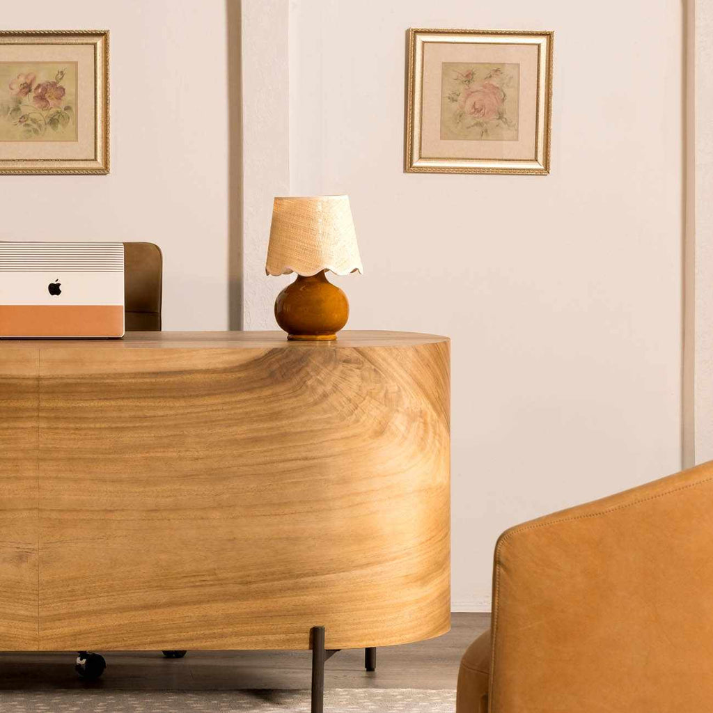Theisseil Brown Table Lamp