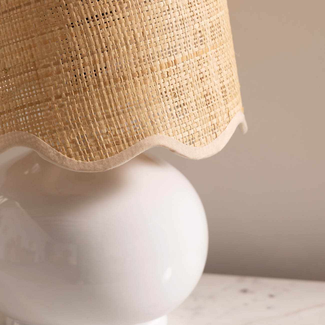 Theisseil Beige Table Lamp