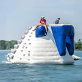 Large Heavy Duty Inflatable Water Climbing Jumping Platform With Air Pump (SAK43782)