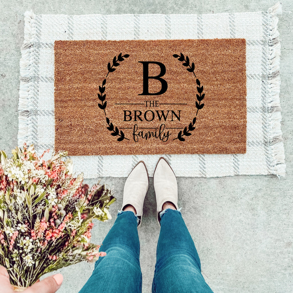 The ____ Family Doormat