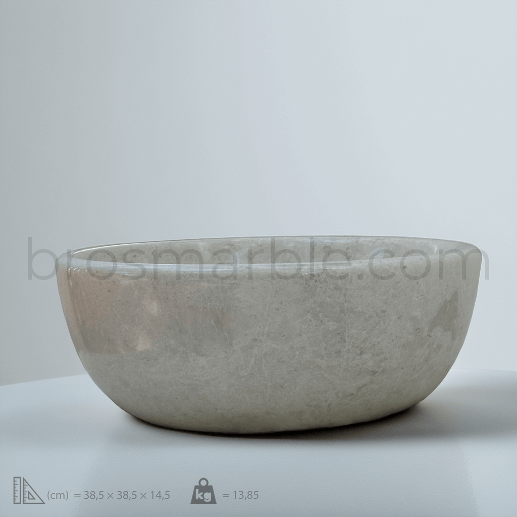 Beige Marble Sink