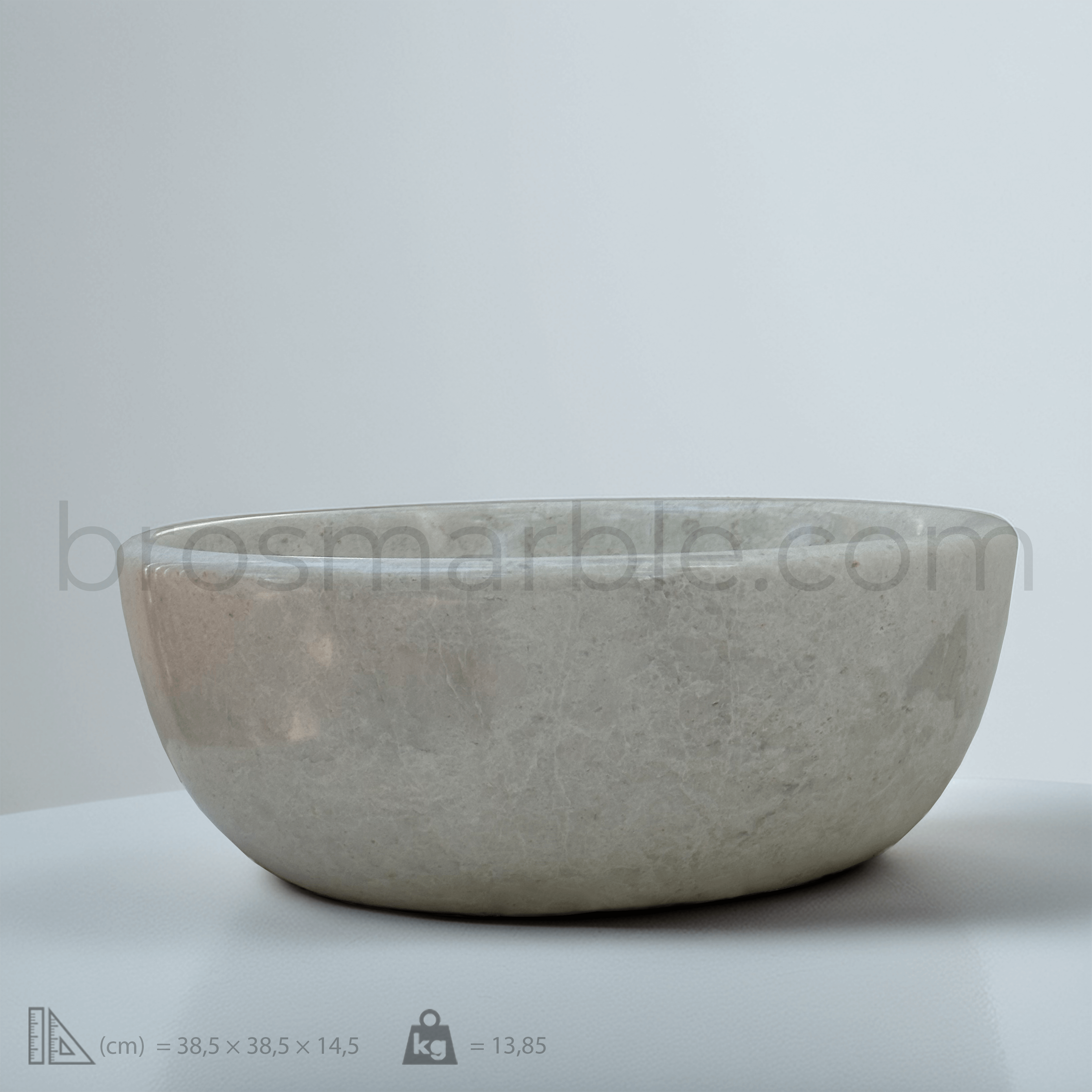 Beige Marble Sink