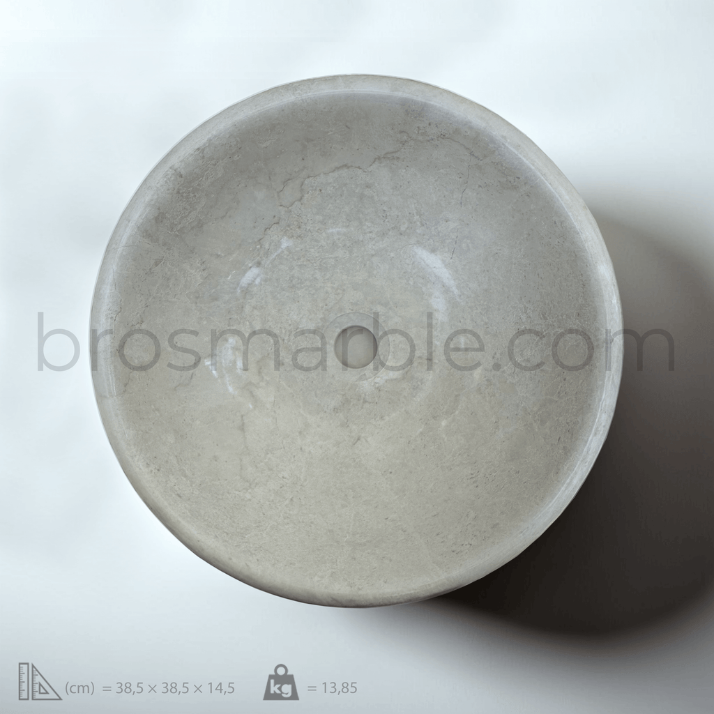 Beige Marble Sink