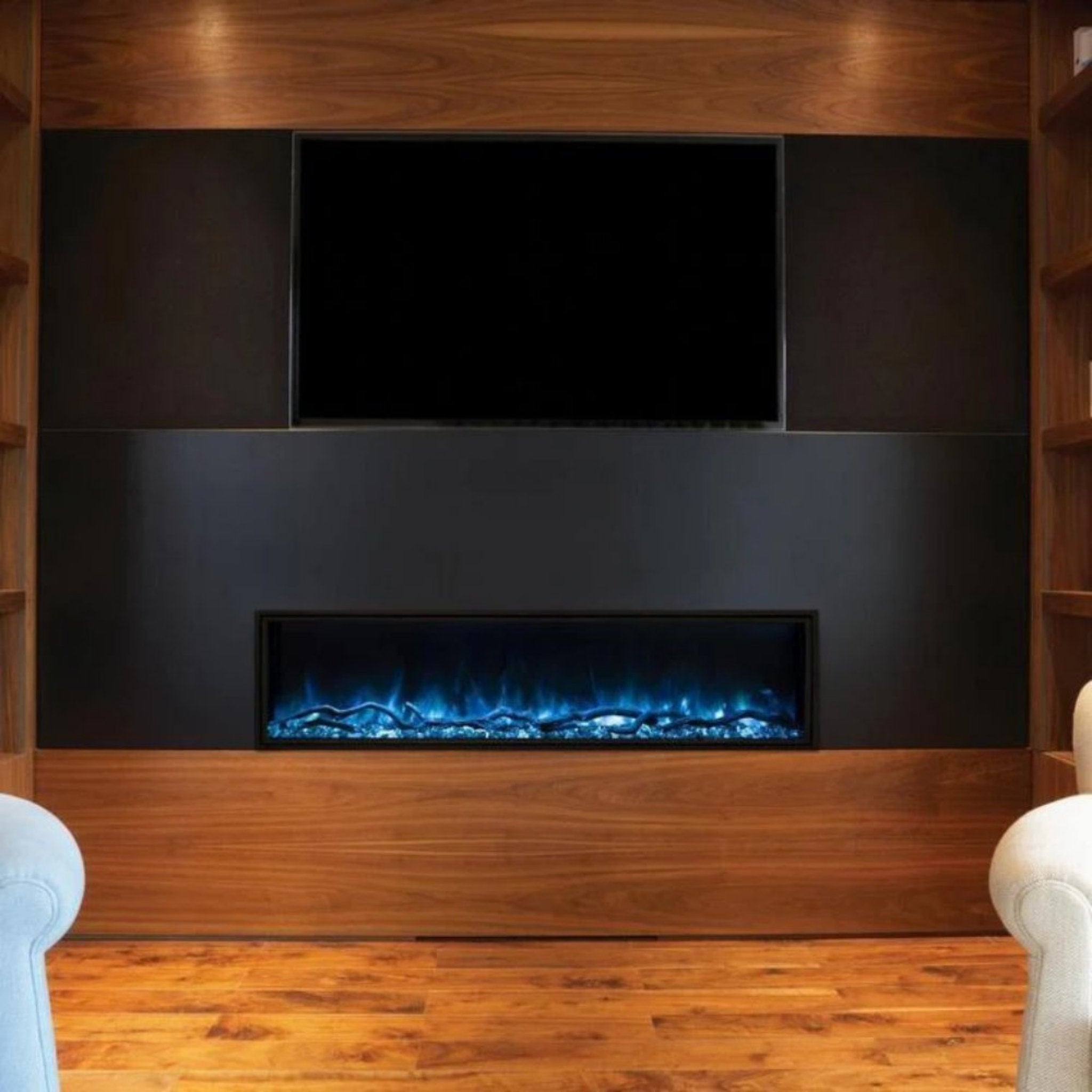 Modern Flames Landscape Pro Slim 44" Built-In Linear Electric Fireplace [LPS-4414V2] (SAK18695)
