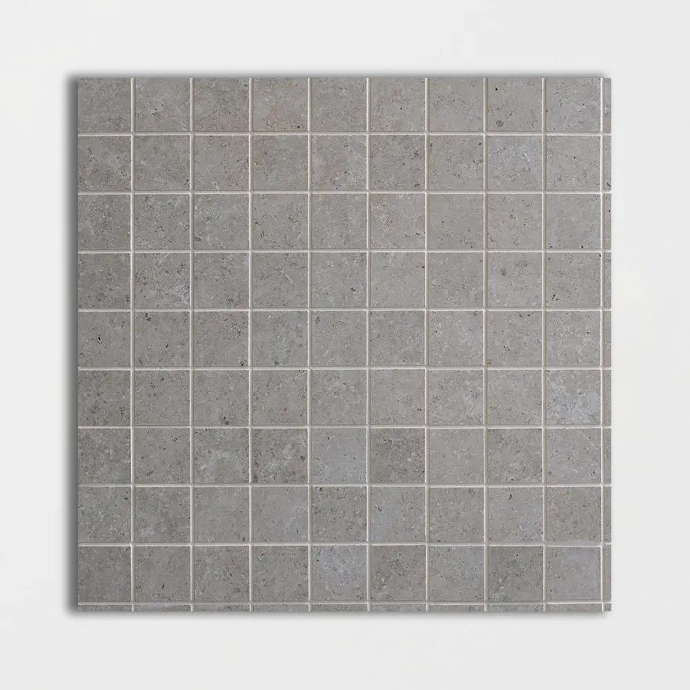 Luna Matte 2x2 Limestone Look Porcelain Mosaics 12x12