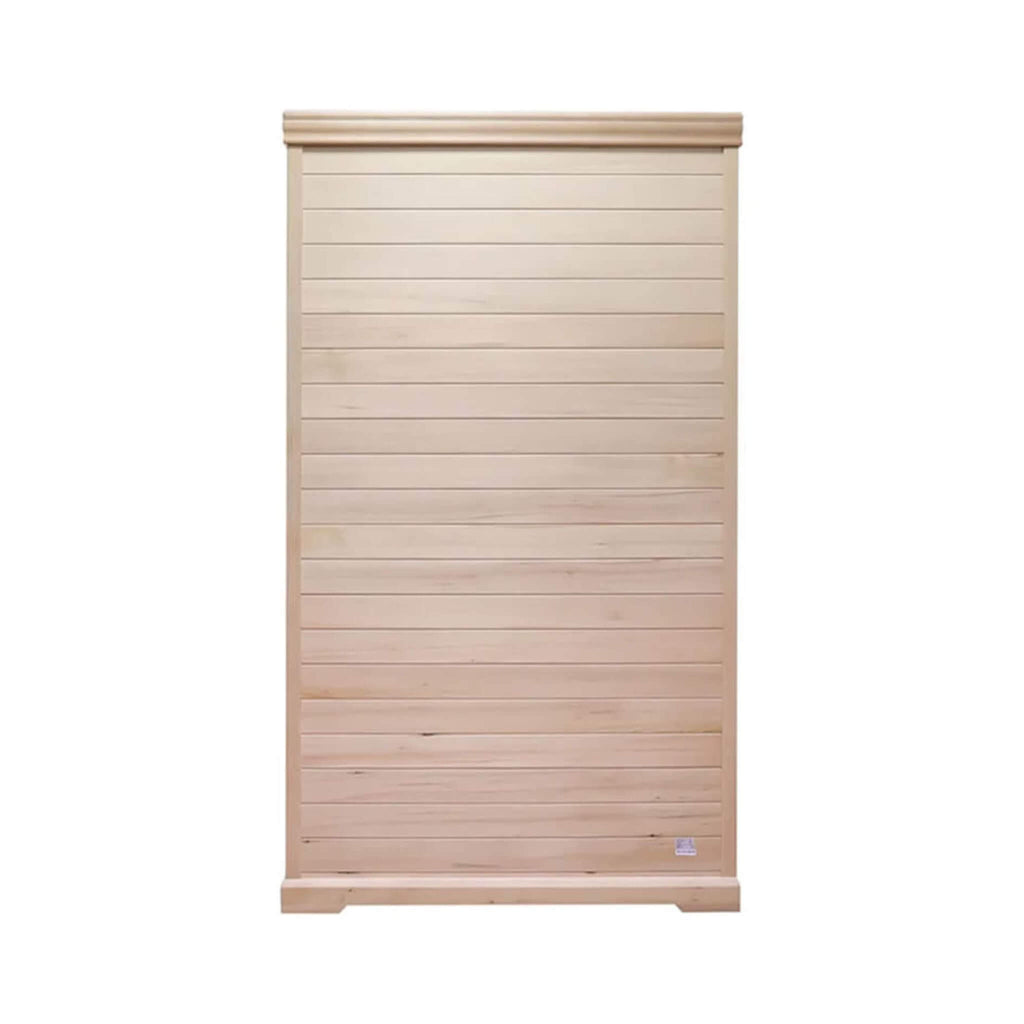 Luxury 2-Person Hemlock Wood FAR Infrared Sauna Room W/ Glass Door, 1750W (SAK81525)