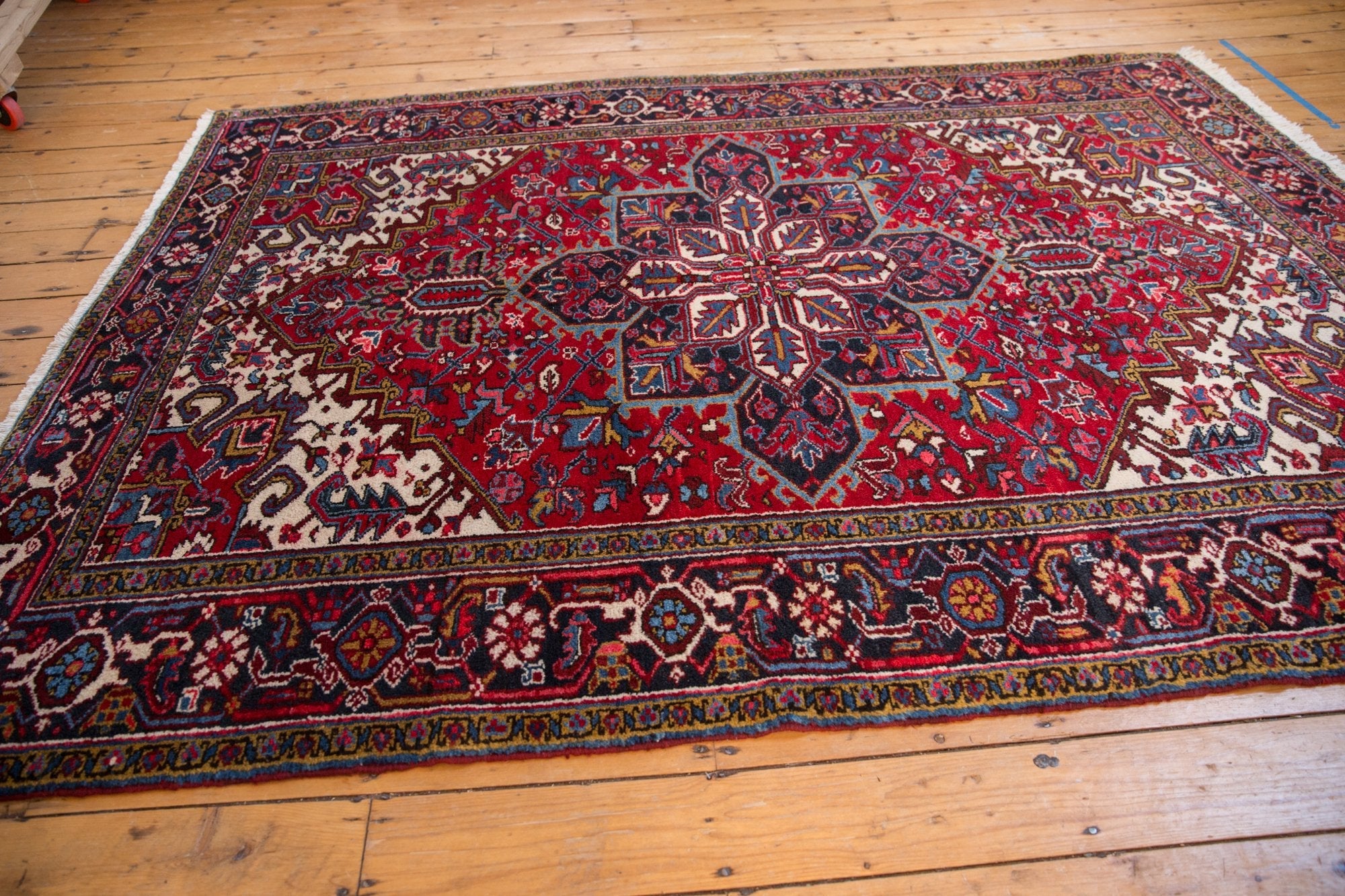 6.5x9 Vintage Mehrivan Carpet