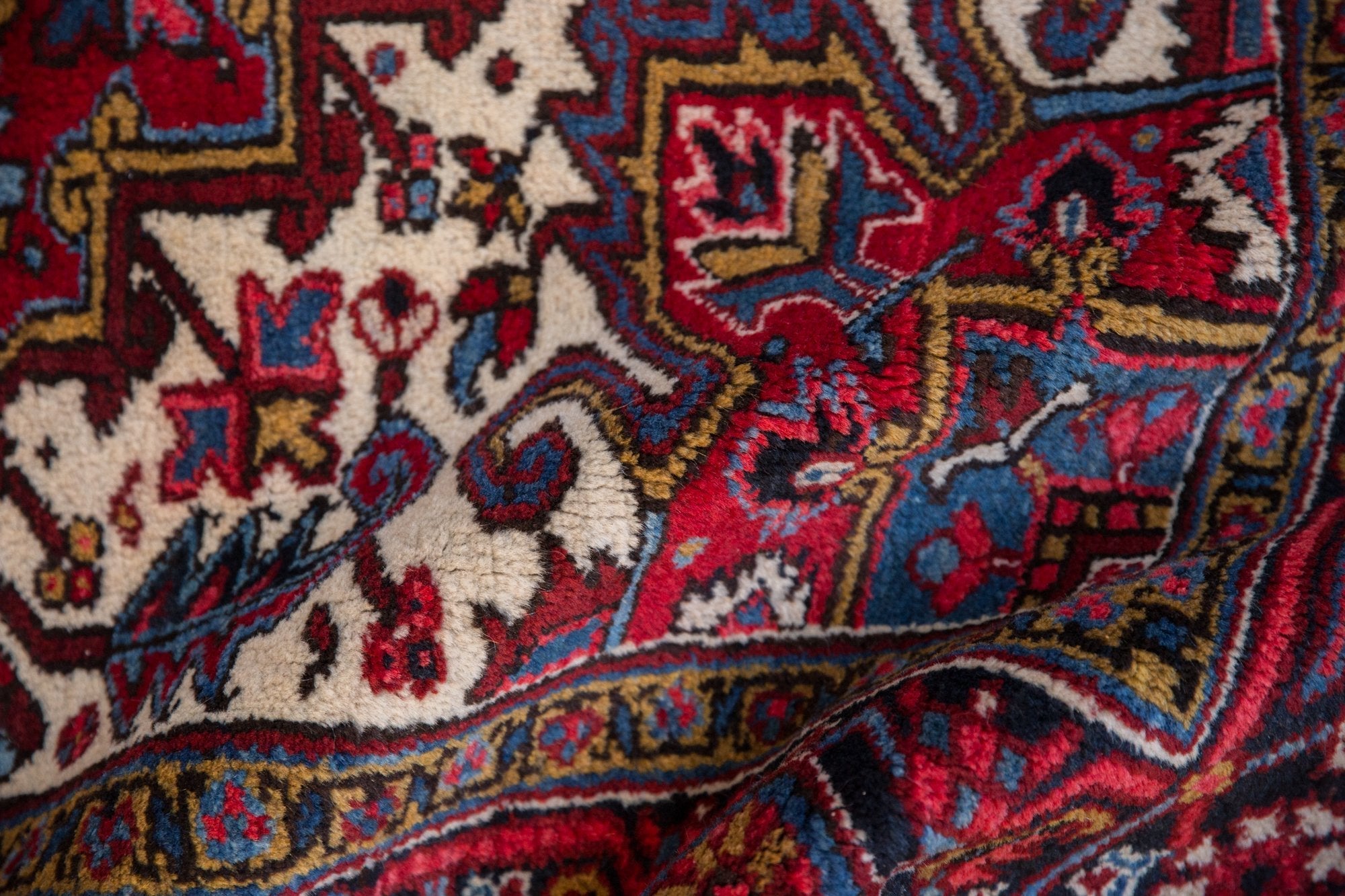 6.5x9 Vintage Mehrivan Carpet