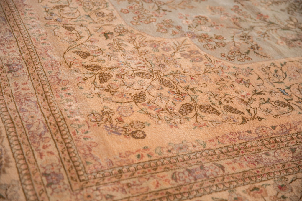 11.5x15 Vintage Tabriz Carpet