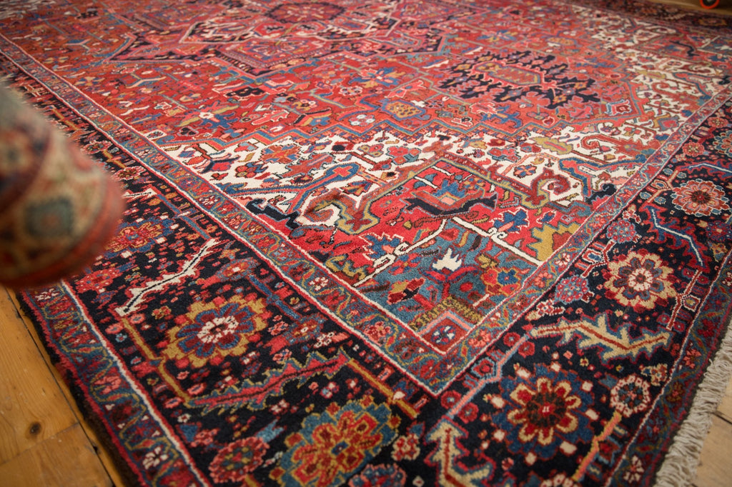 11x14.5 Vintage Heriz Carpet