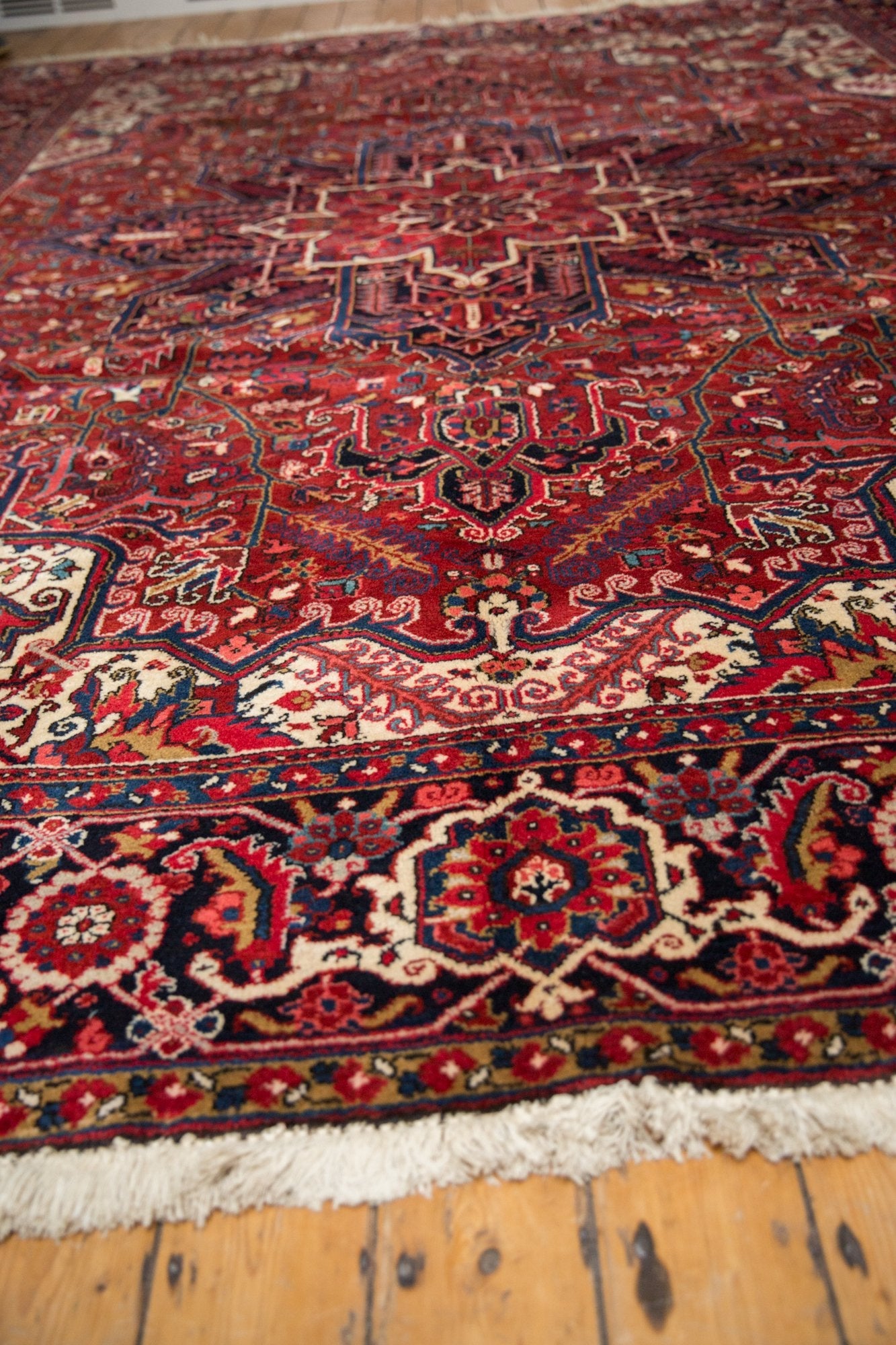 10x13 Vintage Heriz Carpet