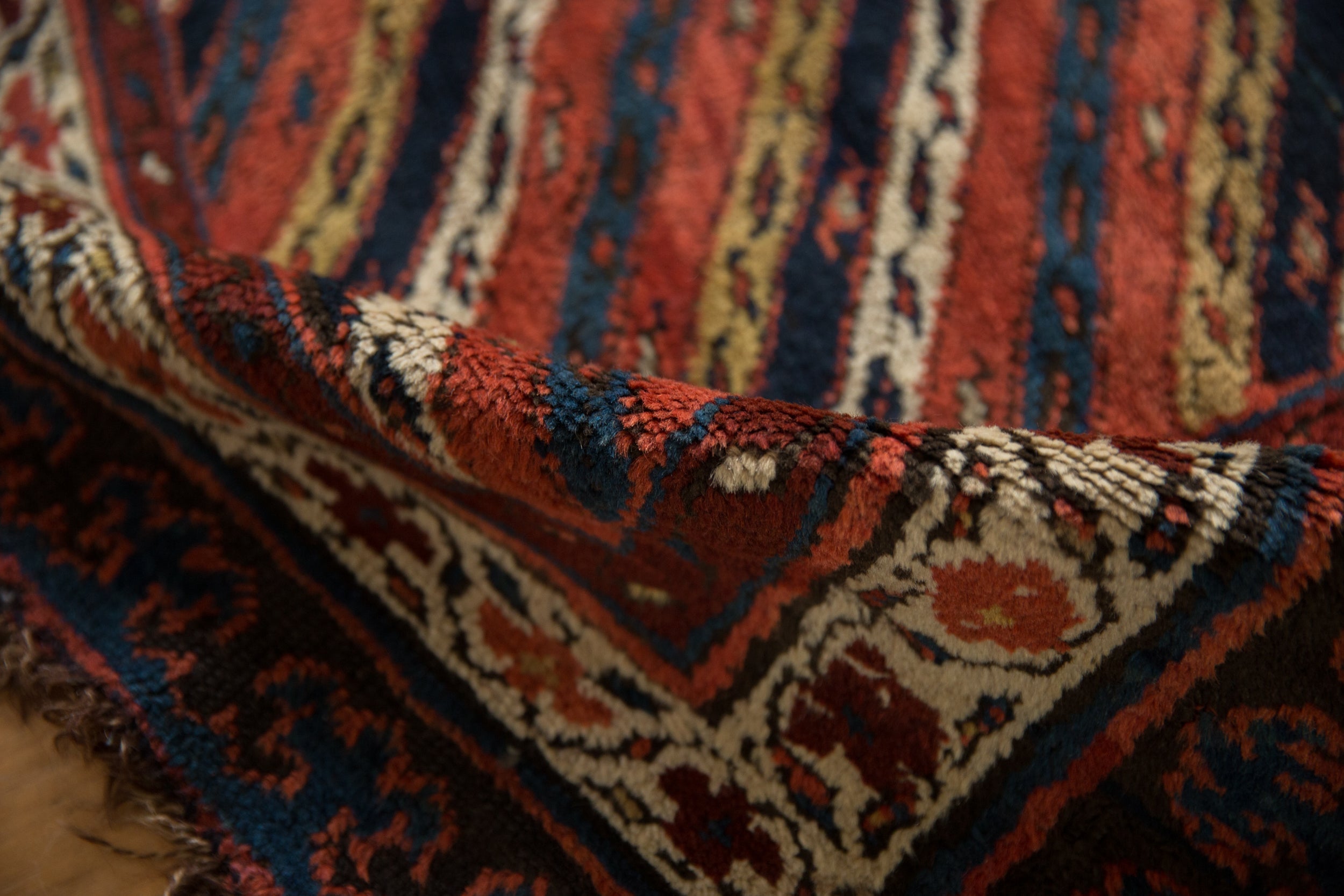 4x14 Antique Kurdish Rug Runner