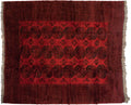 11.5x14 Vintage Afghani Ersari Design Carpet