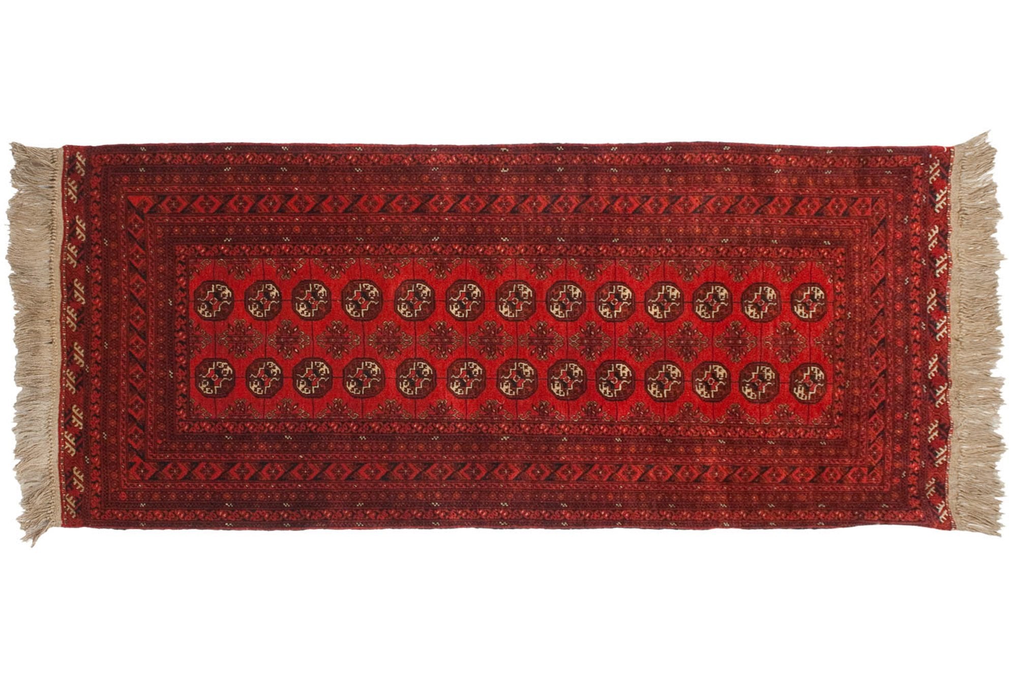 3.5x7 Vintage Daulatabad Rug Runner