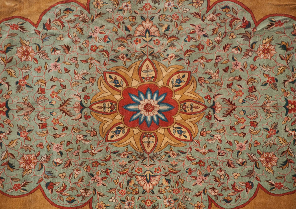 16x22 Vintage Tabriz Design Carpet