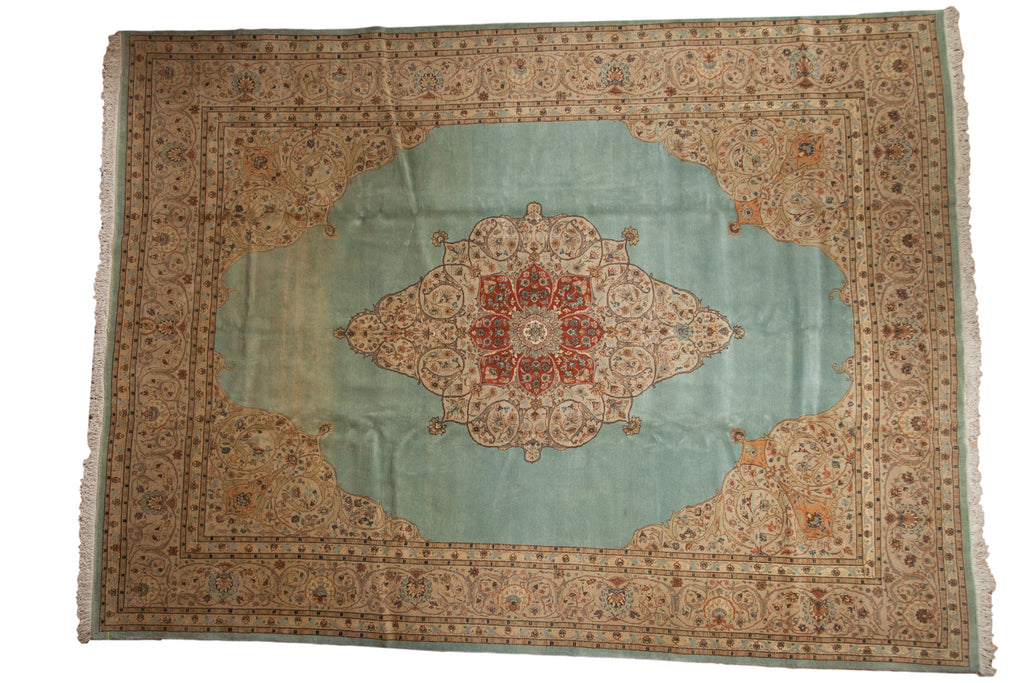 11x14 Vintage Tabriz Carpet